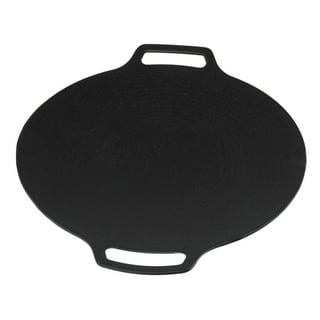 Vikakiooze Nonstick Round Griddle Grill Pan for n Bbq/Teppanyaki Pan, Tawa,  Roti Pan/Induction Ready/Made In ,Home