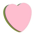 thumbnail image 2 of Shapes Sticky Notes,Heart Shape,Fluorescent Collection,Self-Stick Notes 100 sheets of paper, 2 of 4
