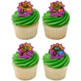 thumbnail image 3 of 24 TMNT Teenage Mutant Ninja Turtle Power Cupcake Rings Toppers and Party Favors, 3 of 3