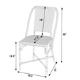 thumbnail image 3 of Tobias Outdoor Rattan Dining Chair in Beige and White  5647433, 3 of 7