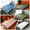 Blue, variant on Oaskys 400T Cooling Mattress Topper with 800gsm Plush Filling, Comfort Deep Sleep Fluffy Mattress Pad, Machine Washable, Multiple Colors for Bedroom & Guest Room