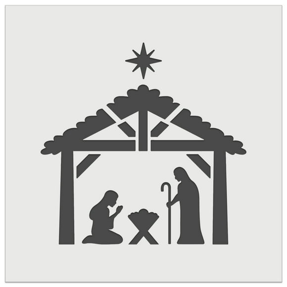 Nativity Stencil