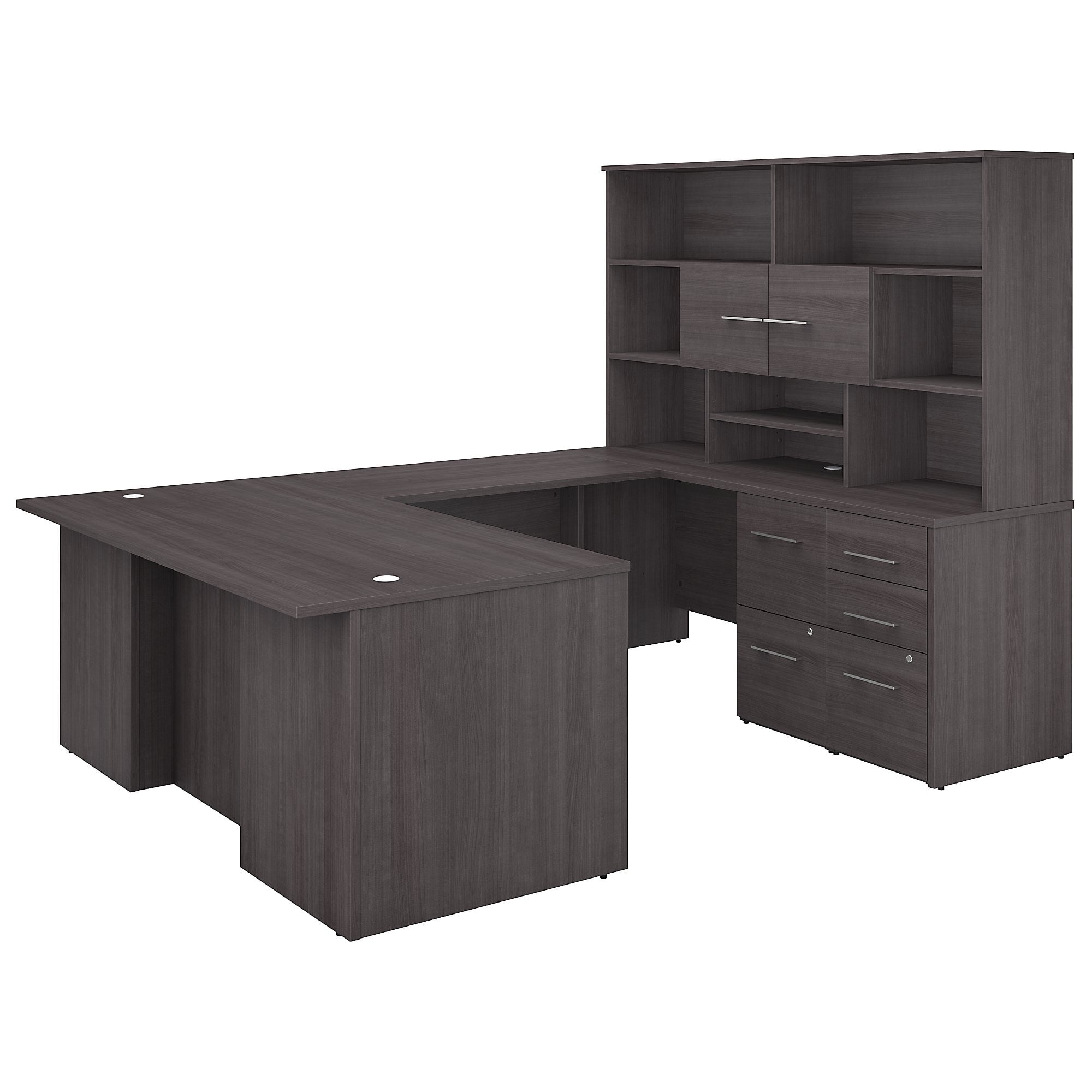 OF5003SGSU Bush Business Furniture Office 500 72W U Shaped Executive