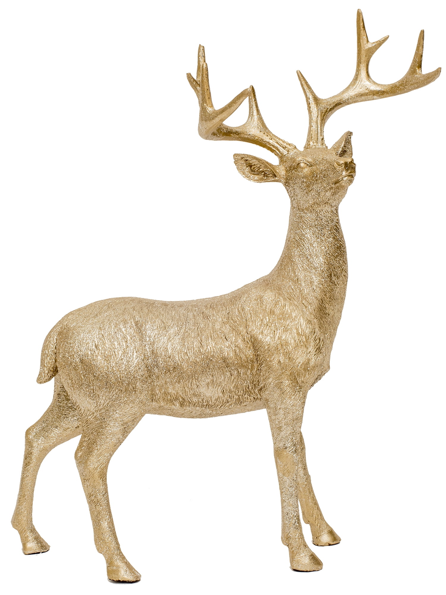 domi patio furniture on Vita Domi 18 Champagne Gold Glitter Standing Deer Collectible Figurines With Antlers Ornaments 2 Pack Assorted Vtd Rz 3811173 2as Walmart Com Walmart Com