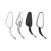 BIBABLYKE Universal Handlebar End Reflector Mirrors For XL1200X Electric Vehicle Rear View Mirror Motorcycle Blind Mirrors 2x