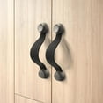 thumbnail image 2 of Elegant Leather Cabinet Handles - Modern Design for Safe & Stylish Furniture!, 2 of 7