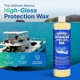 thumbnail image 2 of Woody Wax Carnauba Creme Wax, Professional High-Gloss Marine,UV Protection for Paint & Clear Coat, Detergent Resistant Polymers, Covers Light Scratches and Removes Oxidation, 16 oz, 2 of 7
