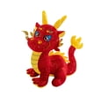 thumbnail image 3 of SDJMa Chinese New Year Dragon Plush Doll, Glitter Dragon Stuffed Animal Toys, 2024 Year of The Dragon Mascot Standing Statue Tabletop Ornament for Lunar New Year Spring Festival Office Home Decor, 3 of 6