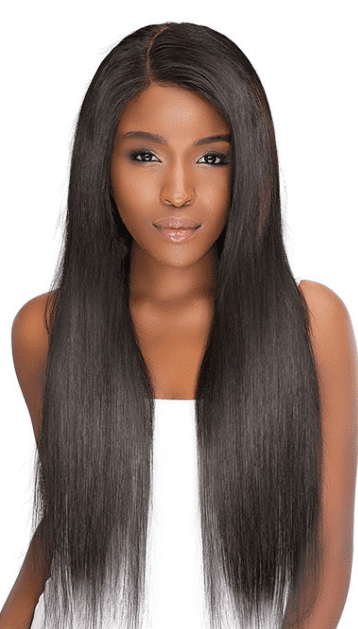Janet Melt 100% Natural Virgin Remy Human Hair - Straight 3PCS + 13x5 HD FRONTAL (18"20"22") Natural