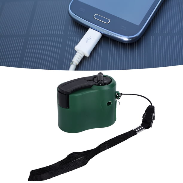 Cargador de Teléfono Con Manivela USB, Generador de Emergencia Portátil, ideal para Senderismo al Aire Libre