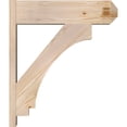 thumbnail image 3 of Ekena Millwork 7 1/2"W x 26"D x 30"H Imperial Smooth Craftsman Outlooker, Douglas Fir, 3 of 4