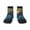 3 Black, variant on Palm Trees Pattern Quarter Crew Socks,Toe Seamed Ankle Socks,Cotton Cushioned Breathable Athletic Crew Sports Socks