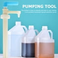 thumbnail image 3 of 1Pcs Cylindrical Plastic Hand Pump for Dishwashing Liquid Extraction Tool Home Use, 3 of 8