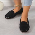 thumbnail image 2 of Sngxgn Women's Flats Comfort Ballet Flats Shoes Casual Slip On Shoes(Black,38), 2 of 6