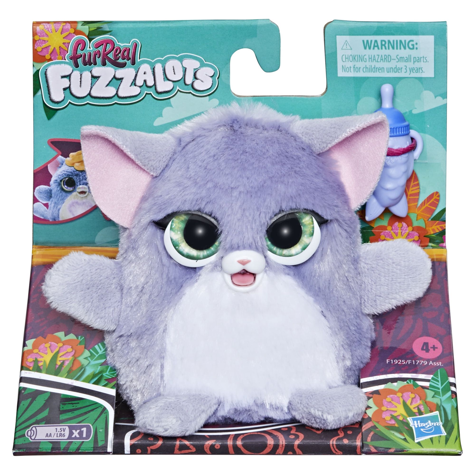 furReal Fuzzalots Kitty Color-Change Interactive Feeding Toy, Toys for Kids Ages 4 and up - image 3 of 7
