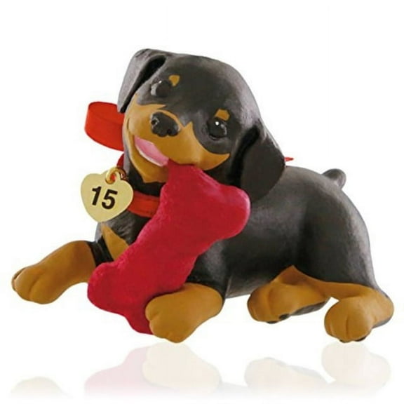 hallmark doberman puppy love ornament