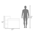thumbnail image 2 of Freestanding Computer Desk | Ample Space for Books and Essentials | Durable and Long-Lasting, 2 of 3