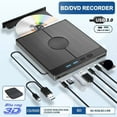 thumbnail image 2 of External Optical Drive Portable Bluray Player CD DVD Recorder ,Widely Use, 2 of 6