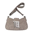 thumbnail image 1 of Bolso baguette de ante retro para mujer, bolso de hombro, bolso debajo del brazo Millennium Spice, primavera y verano, 1 of 6
