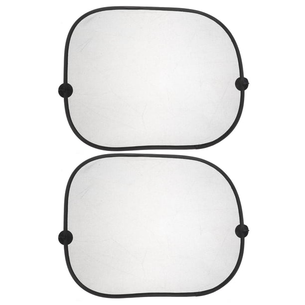 unbranded 2Ud Cortinas De Para Auto Negras Con Ventosas Protección Solar Para Uso En Lado Lateral