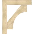 thumbnail image 3 of Ekena Millwork 8"W x 38"D x 44"H Westlake Block Rough Sawn Bracket w/ Offset Brace, Douglas Fir, 3 of 25