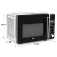 thumbnail image 5 of Uten 24L Microwave Ovens Hot Air Oven, Digital Touchscreen Stainless Steel Oven, 1800W Max, Silver, 5 of 11