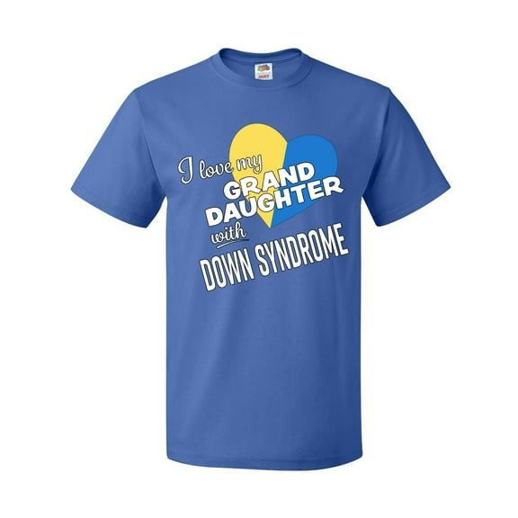 Inktastic I Love My Granddaughter with Down Syndrome T-Shirt