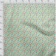 thumbnail image 4 of oneOone Cotton Cambric Light Mint Green Fabric Fruit Watermelon Dress Material Fabric Print Fabric By The Yard 42 Inch Wide, 4 of 4