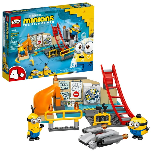 Lego Minions In Gru S Lab Building Set 87 Pieces Walmart Com