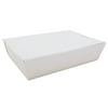 SCT ChampPak Carryout Boxes, 2lb, 7 3/4w x 5 1/2d x 1 7/8h, White, 200/Carton
