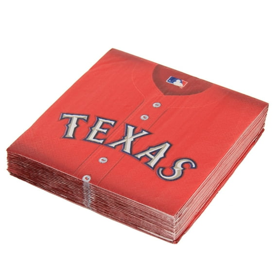 Texas Rangers 16-Pack Luncheon Napkins