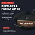 thumbnail image 3 of GreenPan Bobby Flay 15” Carbon Steel Paella Pan, Pre-Seasoned, Nontoxic, Induction Compatible, Flat Bottom, 3 of 6