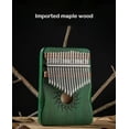 thumbnail image 3 of 21 Key Kalimba Finger Piano Solid Maple Wood Kalimba Thumb Piano Keyboard Musical Instrument Mbira for Beginner, 3 of 5