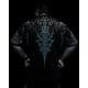 thumbnail image 3 of Breathedivinity nueva moda cráneo gimnasio camisa hombres mujeres Hip hop Oversize estilo oscuro moda Top América calle Retro manga corta, 3 of 5