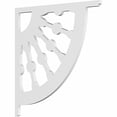 thumbnail image 2 of Ekena Millwork BKTP01X20X20CW Support de Roue de Wagon Classique - 0,62 x 20 x 20 Po, 2 of 4