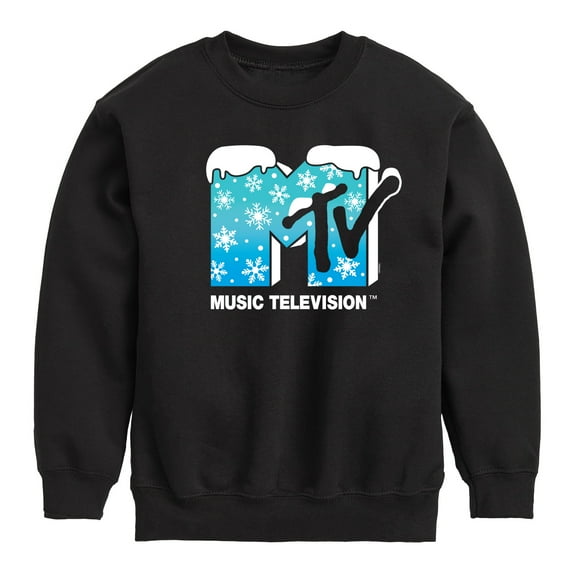 MTV - MTV Snowflakes - Toddler & Youth Crewneck Fleece Sweatshirt