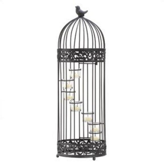 10001232 Birdcage Staircase Candle Stand