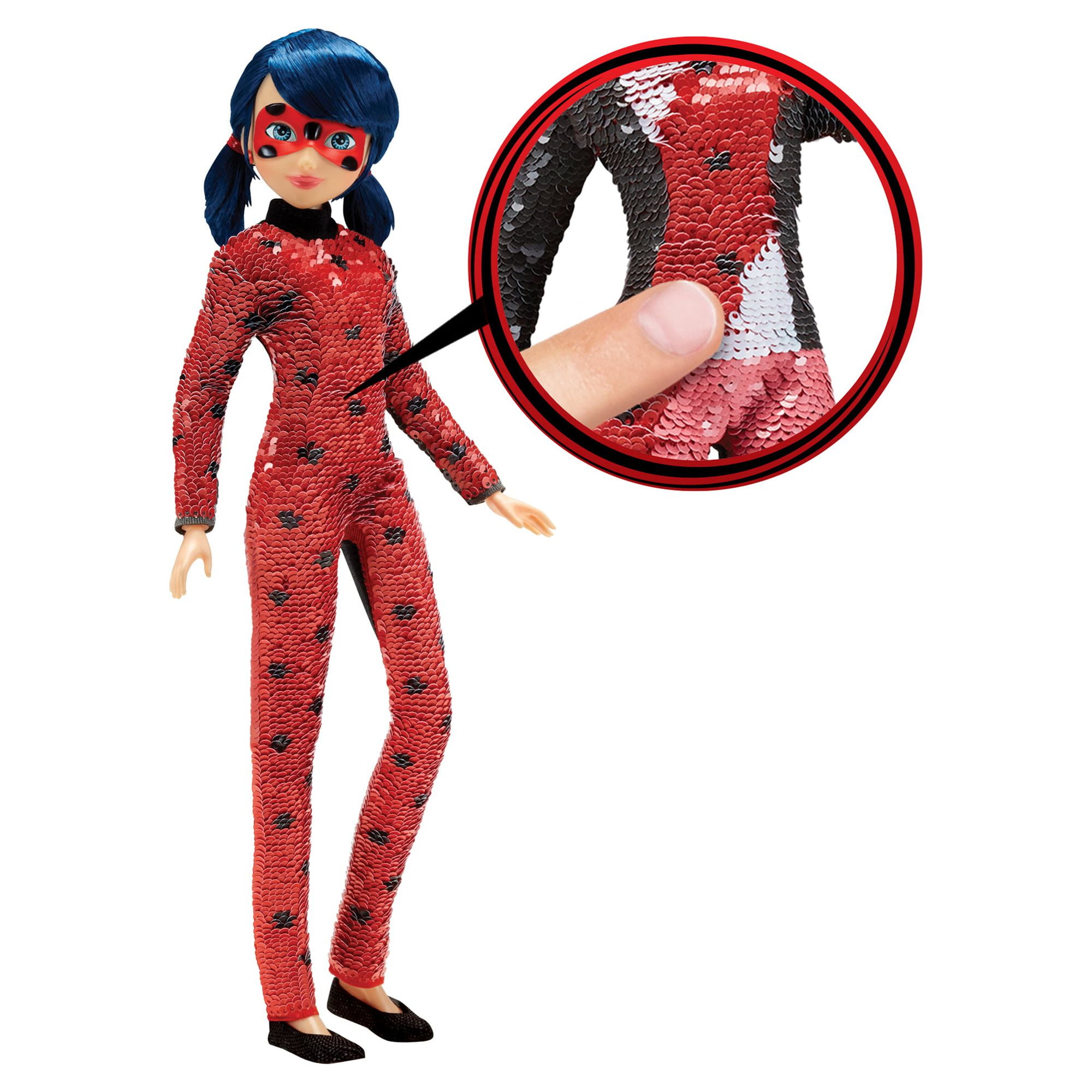 Miraculous Fashion Flip Ladybug Doll Playset 2 Pieces