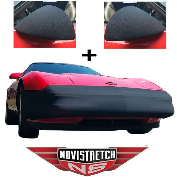 C4 Corvette NoviStretch Front Mirror Combo High Tech Stretch Masks Fit: All 84 thru 96