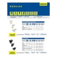 thumbnail image 2 of Rodaja Rueda Giratoria Con Freno De Pvc 2 In Uso Rudo Surtek Surtek RVN5B, 2 of 2