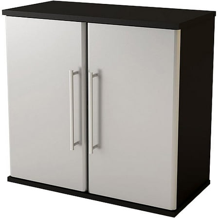 24" Wall Cabinet, Steel Gray/Graystone