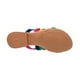 thumbnail image 3 of Sandalias de piso color Beige Exterior Piel sintética, Ajuste con Hebilla, Construcción Vegano RBBASICS 1624, 3 of 3