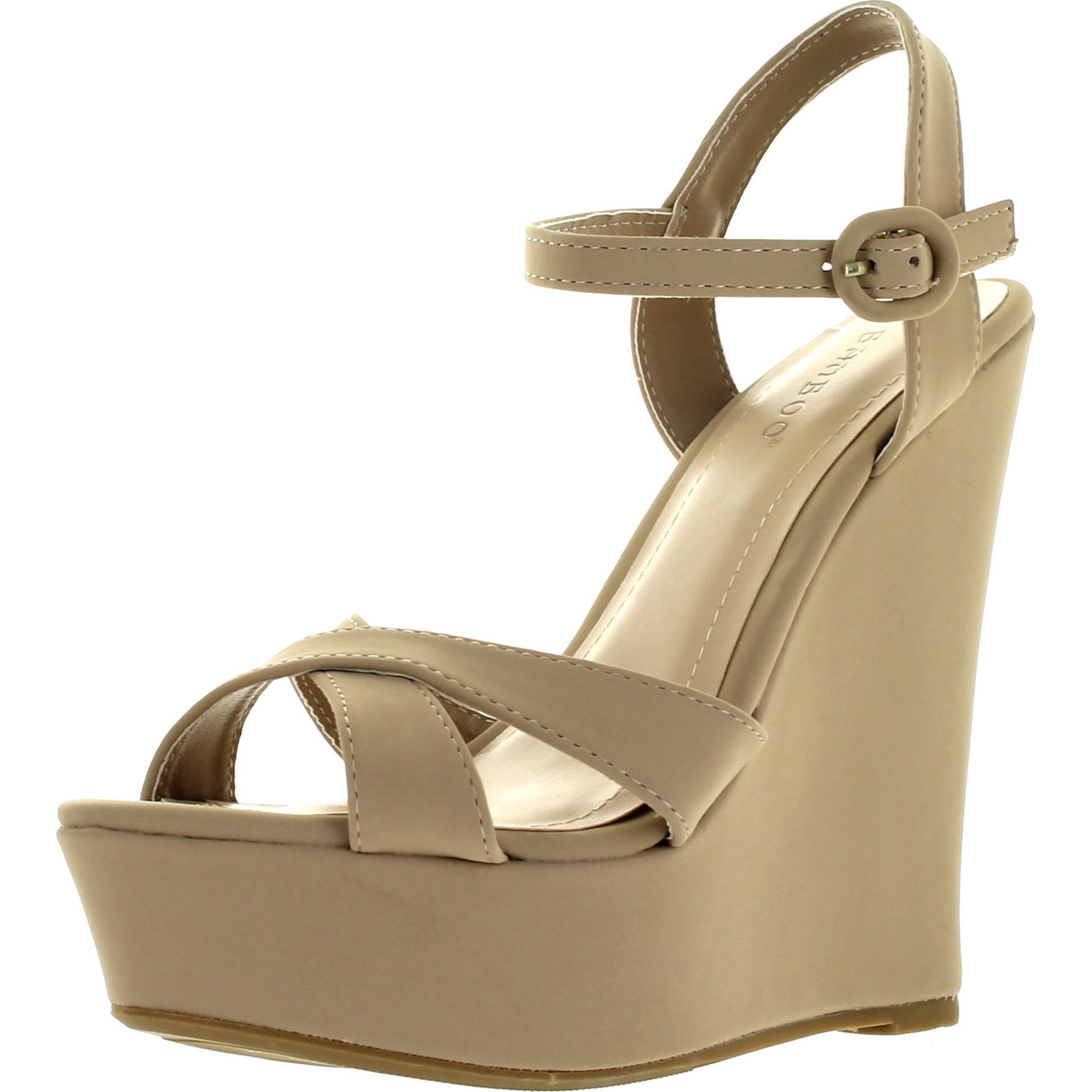 bamboo tan heels