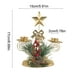 thumbnail image 3 of Christmas Golden Iron Double Candlestick Window Desktop Decoration Christmas Holiday Decoration, 3 of 6