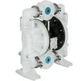 thumbnail image 1 of VEVOR Air-Operated Double Diaphragm Pump1 inch Inlet/Outlet 30GPM Polypropylene Max 120PSI for Chemical Industrial Use, 1 of 9