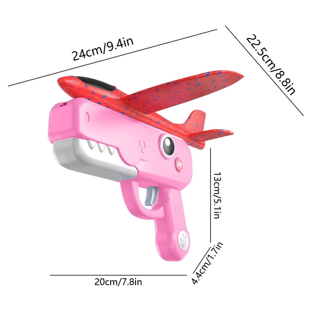 EGNMCR Cute Dinosaur Plane Toy - Boxed Version Catapult aircraft