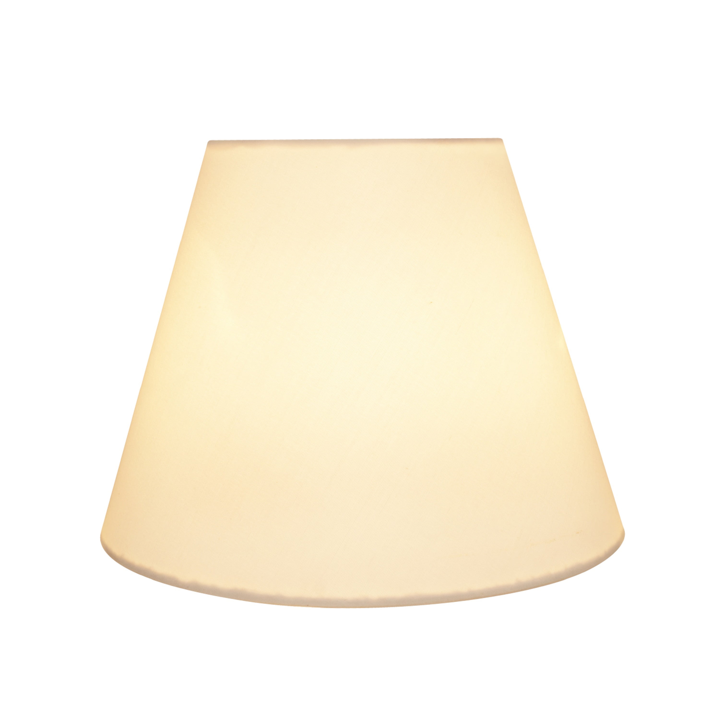 Aspen Creative 32427 Transitional Hardback Empire Shaped Spider Construction Lamp Shade in Ivory, 9" wide (5" x 9" x 7")