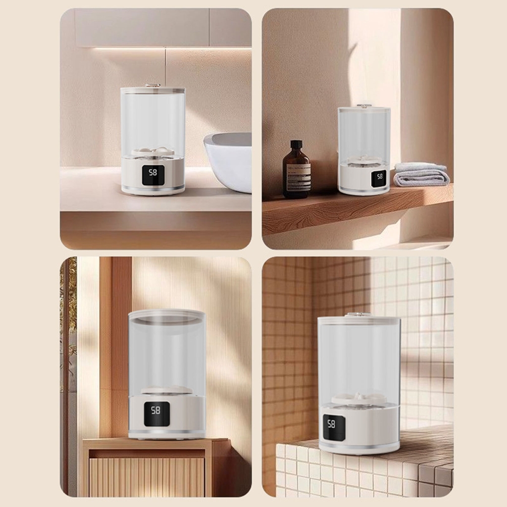 Underwear Washing Machine Rechargeable Small Portable Machine Underwear Baby Clothes Lightweight for Apartment