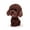 Chocolate Teddy, variant on Wobble Shaking Head Dog Dolls Ornaments Resin Bobblehead Husky Poodle Pomeranian Toys Home Dashboard Decoration Accessories
