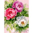 thumbnail image 1 of Cuadros Decorativos 40x50cm pintura al óleo por números tres flores DIY lienzo dibujo sin marco Sywqhk Nuevos Originales, 1 of 9